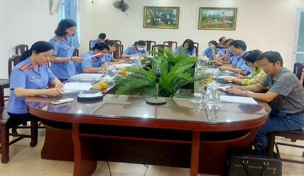 Nâng cao chất lượng sinh hoạt Chi bộ tại Viện KSND thị xã Sơn Tây